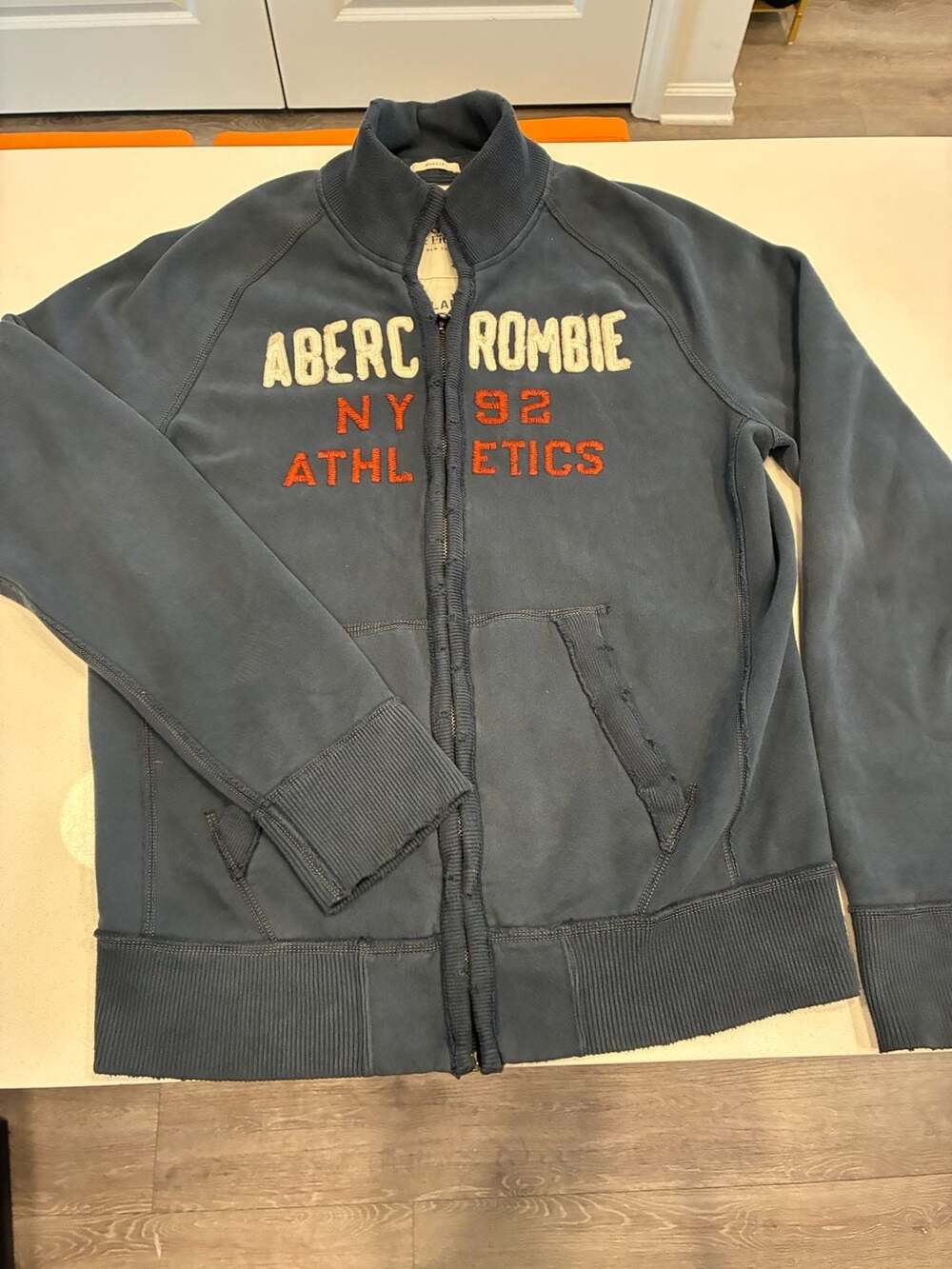Vintage Abercrombie & Fitch Full Zip Hoodie XX-Large